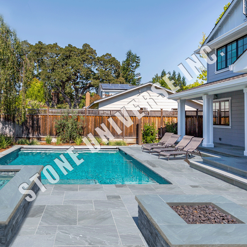 Paver Ashlar Pattern Grey Mist (East)