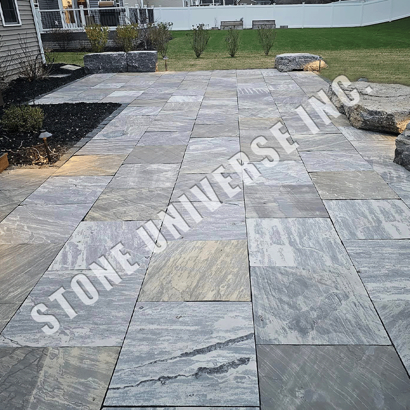 Paver Jumbo Pattern Ebony Black (West)