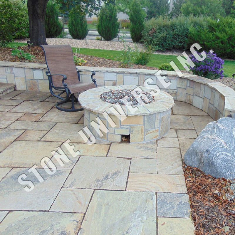 Rock Face Jumbo Pattern Autumn Mist (West & East)