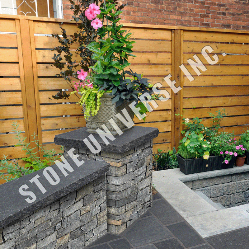 Wall Cap Antique Black (West & East)