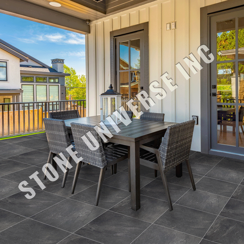 Porcelain Paver Black Wave (West & East)