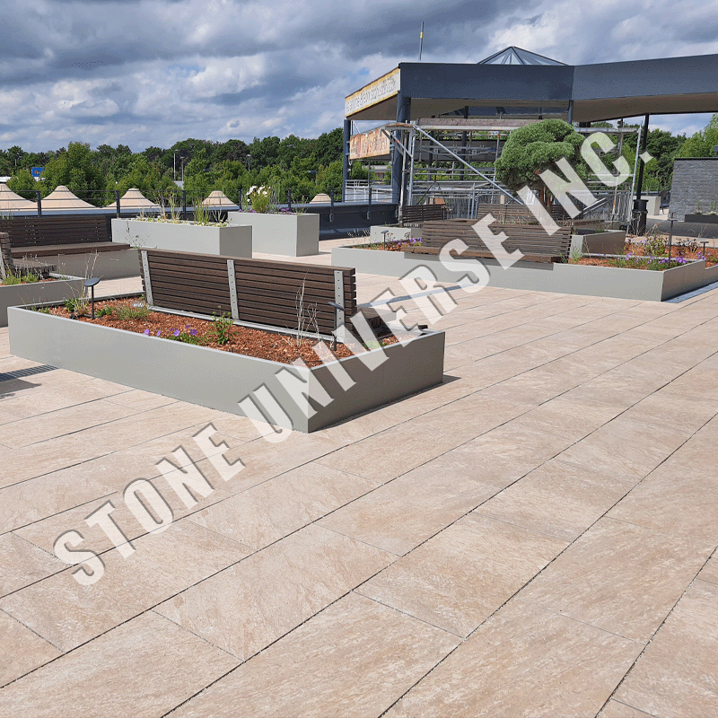 Porcelain Paver Pietra Beige (West & East)