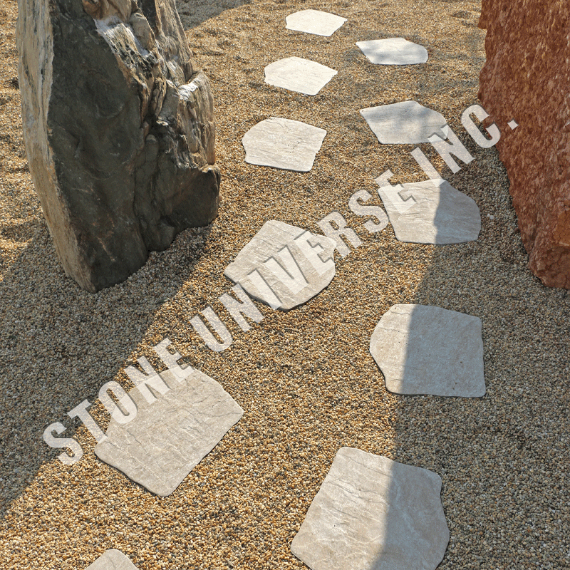 Tuscany Beige Porcelain Stepping Stones (West & East)