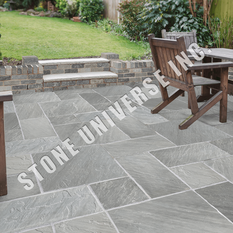 Rock Face Jumbo Pattern Grey Mist (West & East)