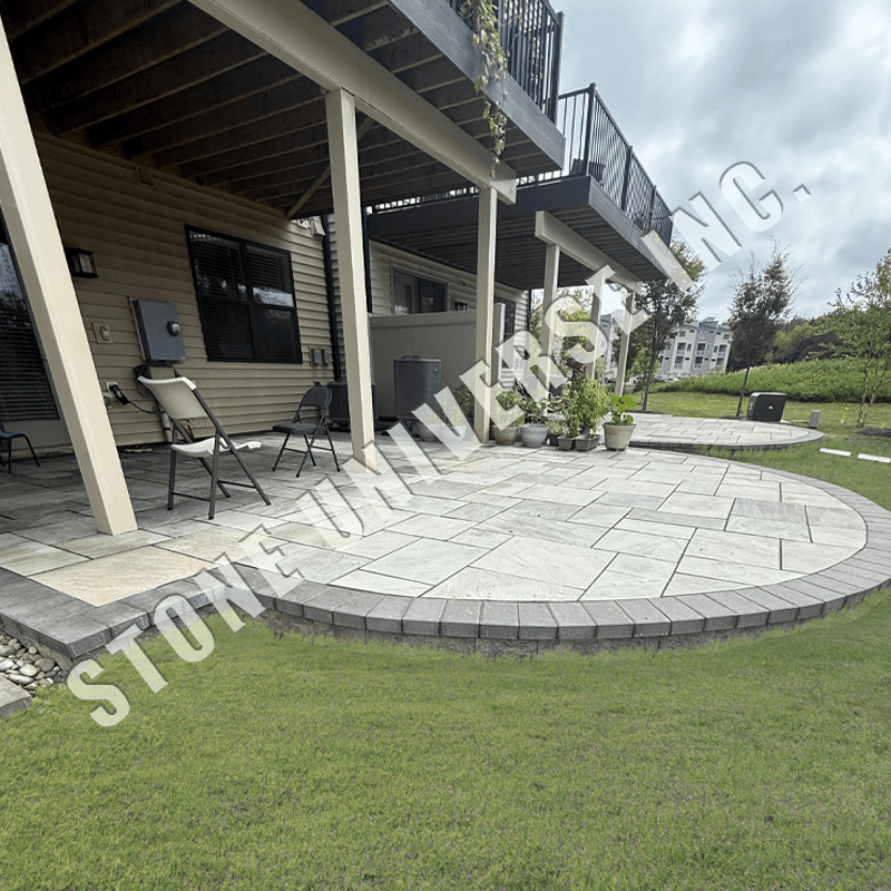 Paver Ashlar Pattern Grey Mist (East)