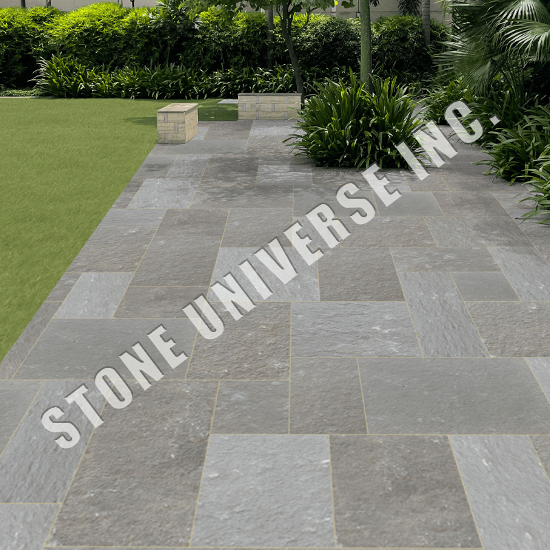 Paver Ashlar Pattern Indian Bluestone (East)