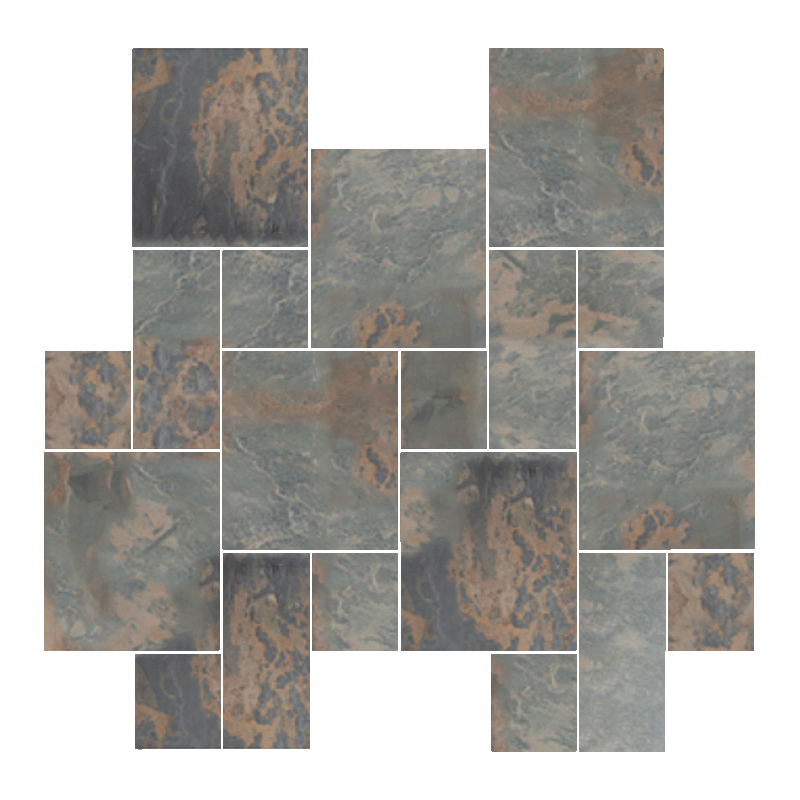 Paver Random Pattern California Gold (West)