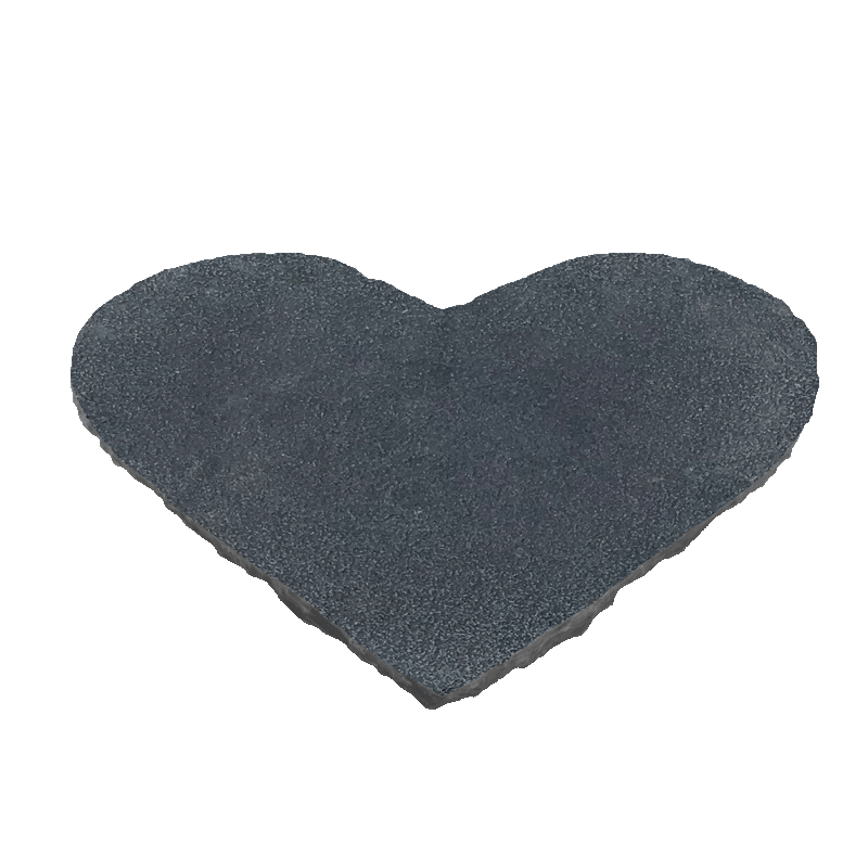Stepping Stone Antique Black - Heart (West)
