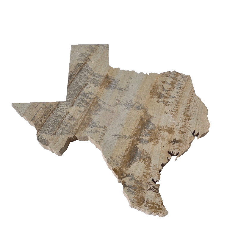 Stepping Stone Autumn Mist - Texas Map