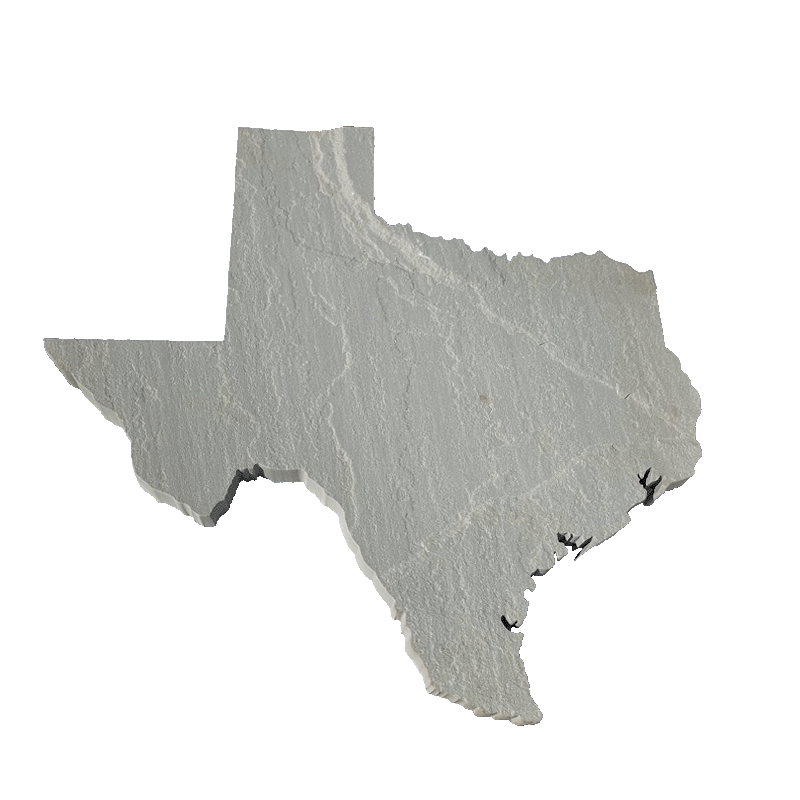 Stepping Stone Grey Mist - Texas Map