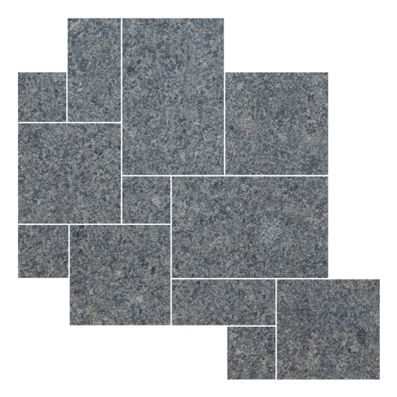 Paver Jumbo Pattern Black Granite (East)